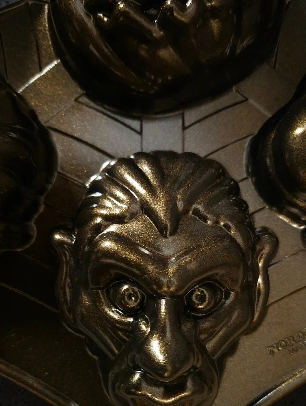 Nordic Ware Monster Mask Cakelet Pan